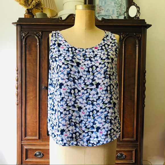 VINTAGE Floral crop top - Picture 11 of 15